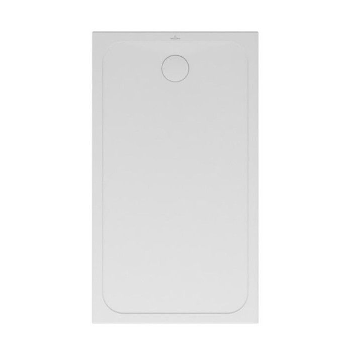 VILLEROY & BOCH - Receveur de douche extra-plat - Céramique - Lifetime Plus Rectangulaire 140 x 80 x 3 - 5 cm blanc