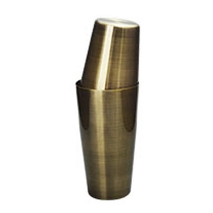SW8885 Placage de cuivre de secoueur de barre propre facile de poids léger de barman professionnel Durable d'acier inoxydable de