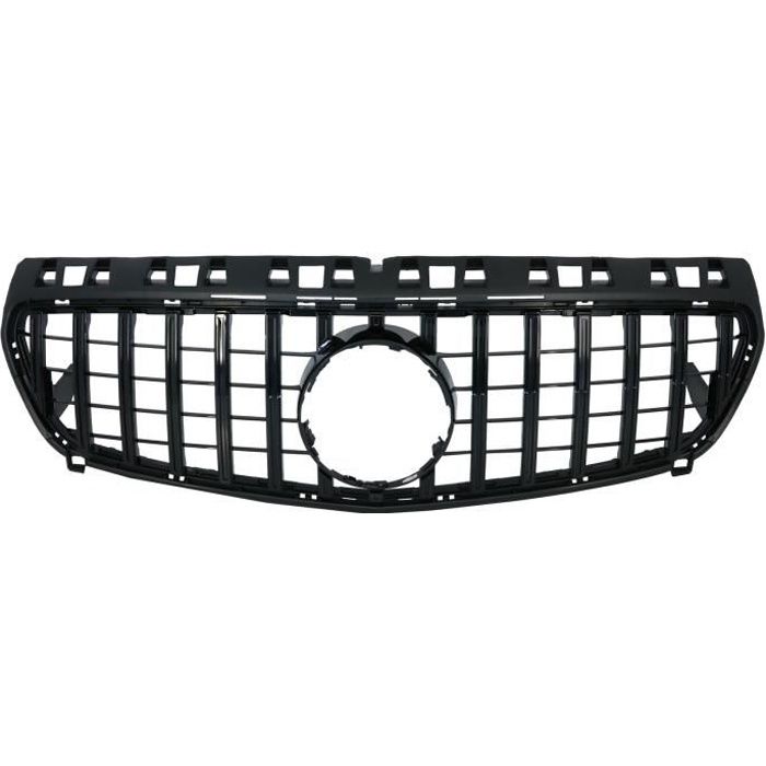 Calandre Grille pour Mercedes A-Class W176 12-15 A45 GT-R Panamericana Look Noir