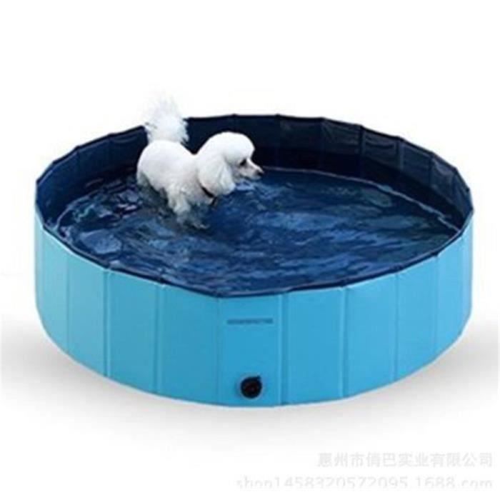 TEMPSA Piscine Bain Baignoire Pour Animaux Chiens Enfants Bleu M