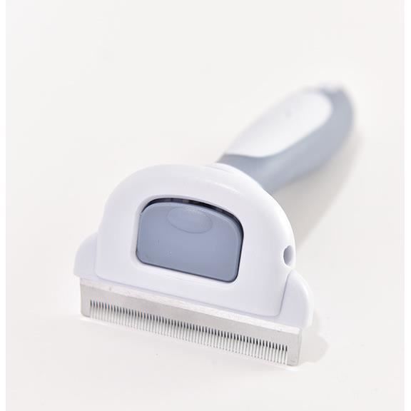 Brosse chien chat Peigne de Toilettage pour Animaux Domestiques, Rateau de Démêlage - Bleu