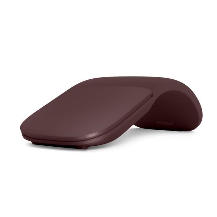 Souris sans fil Microsoft Arc Edition Surface Bordeaux