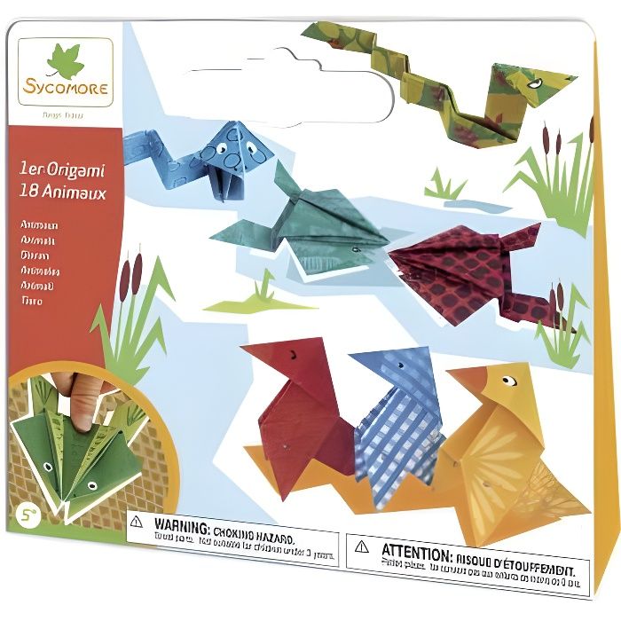 SYCOMORE Pochette Petit Modèle - 1ier Origami