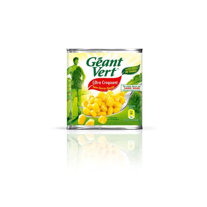 Mais extra croquant 285 g Géant Vert