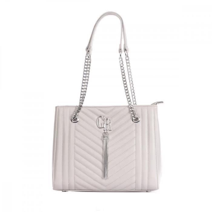 Sac À Main Gris Femme Georges Rech Helda