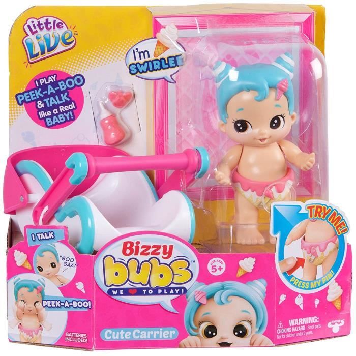 LITTLE LIVE PETS Bizzy Bubs avec mobilier SWIRLEE