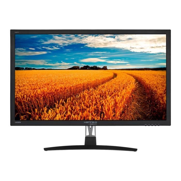 HANNS.G HQ Series HQ272PPB Écran LED 27- 2560 x 1440 WQHD HS-IPS 250 cd-m² 1000:1 5 ms 2xHDMI, DisplayPort, Mini DisplayPort…