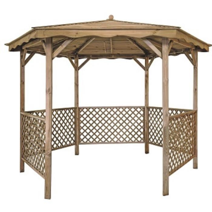 Tonnelle en Bois 345 cm PERLA