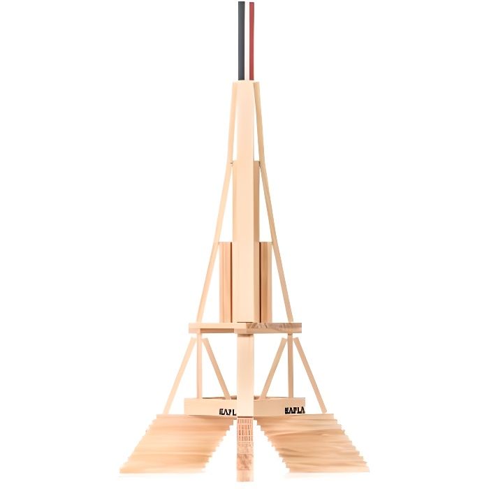 KAPLA La Tour Eiffel - 105 Planchettes en bois