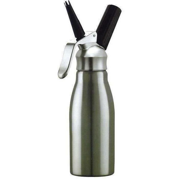 Siphon à crème chantilly - 1 L - inox
