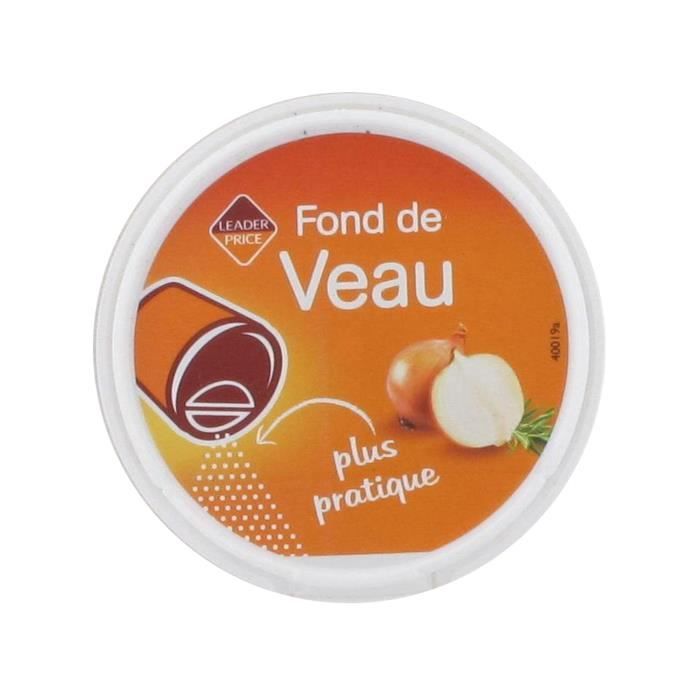 Fond de veau Leader Price - 110g