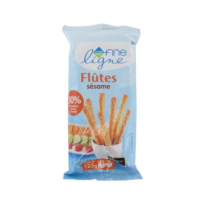 Flûtes sésame - 125g