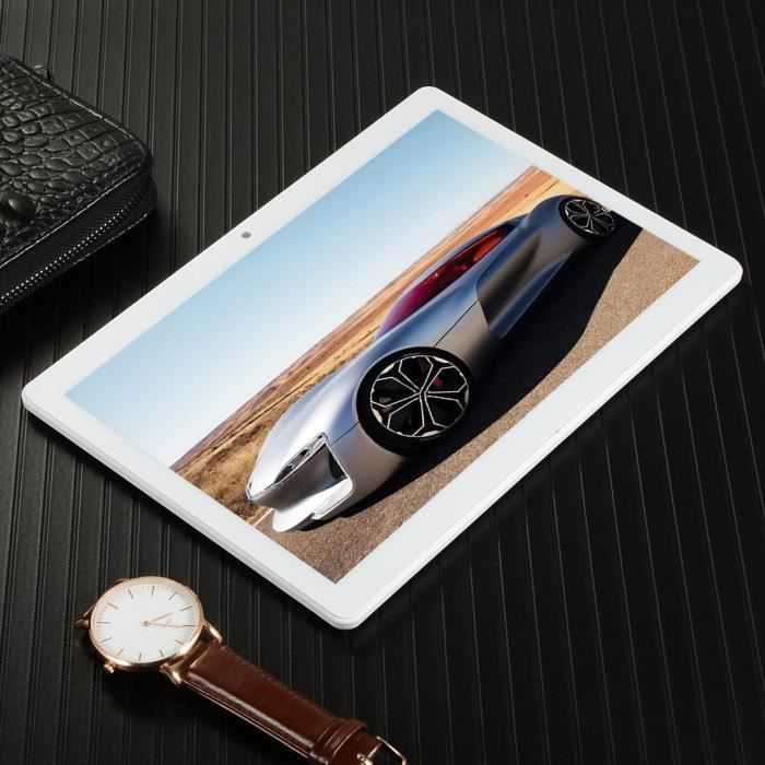 Version classique V10 tablette Android de 10,1 pouces 8.10 6G + 64G (blanc) Les réglementations américaines (la capacité réelle de