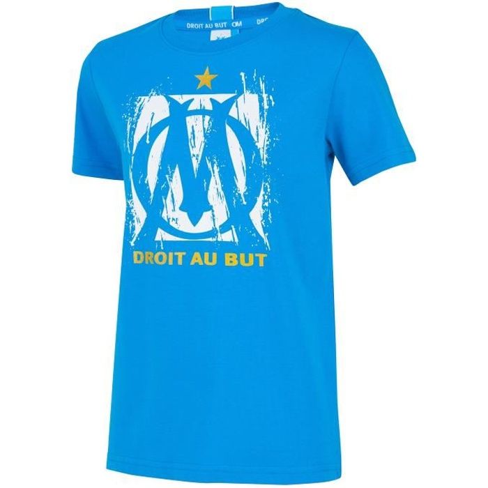 T-shirt OM - Collection officielle OLYMPIQUE DE MARSEILLE - Taille enfant garçon 6 ans