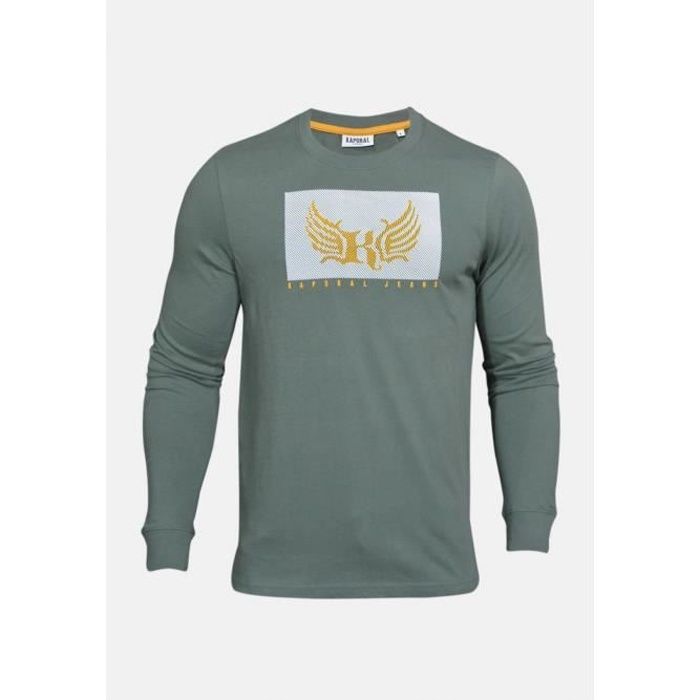Tee shirt coton bio à logo 3D - Kaporal - Homme