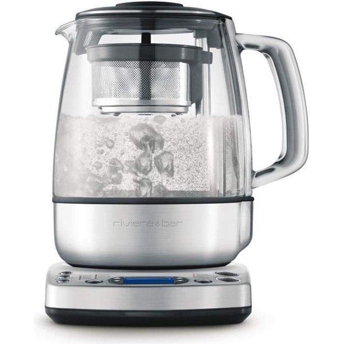 RIVIERA&BAR QD870A Machine à thé Cha Dao – 2000W – 1.5 L - Inox