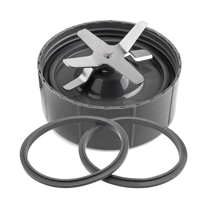 Lames de Rechange pour MéLangeur, 1 Lame de Rechange et 2 Joints SuppléMentaires, Compatibles pour les SéRies Nutribullet Pro
