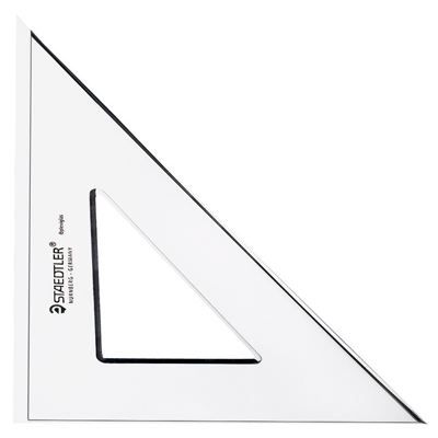 Equerre plexiglas 45d 19cm gx1450