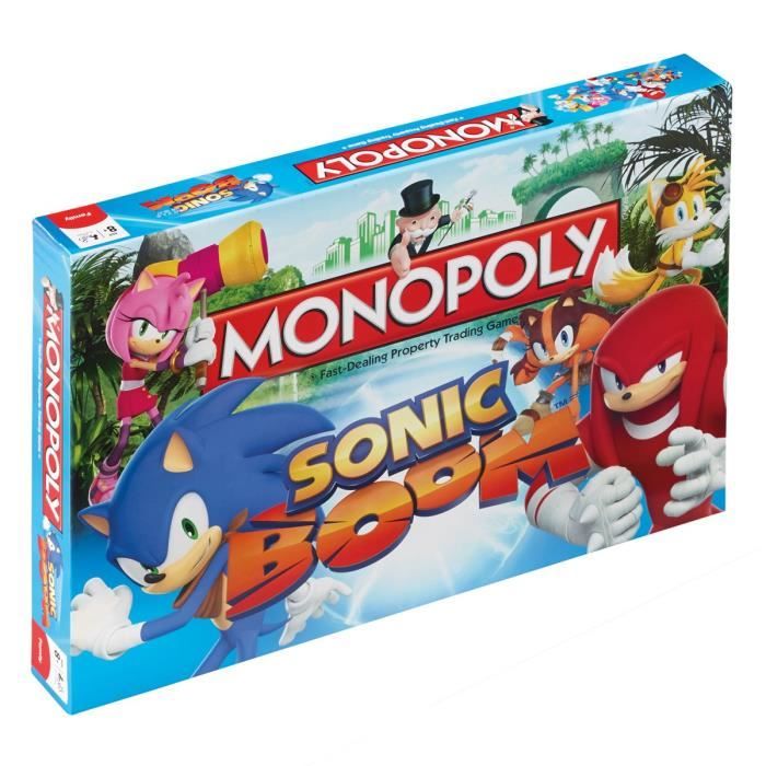 Winning Moves Sonic Boom Monopoly Jeu de société