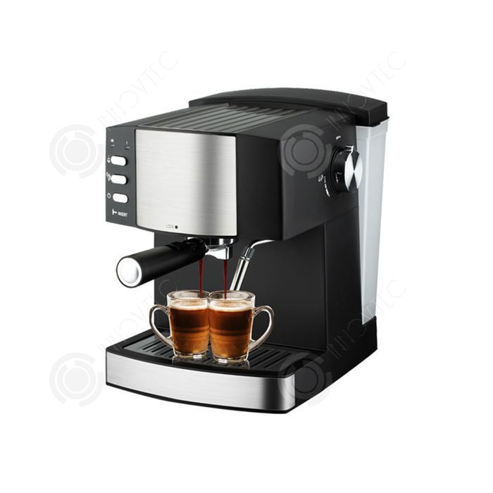 Machine à café PASSIONOVA 24 x 22 x 30cm 850W Machine à expresso domestique semi automatique à double tasse avec pompe à vapeur - Passionova