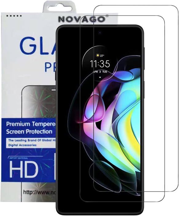 Pack De 2 Films Protection écran Verre Trempé 3D Incurvé Pour Vivo X60 Pro - Marque Novago