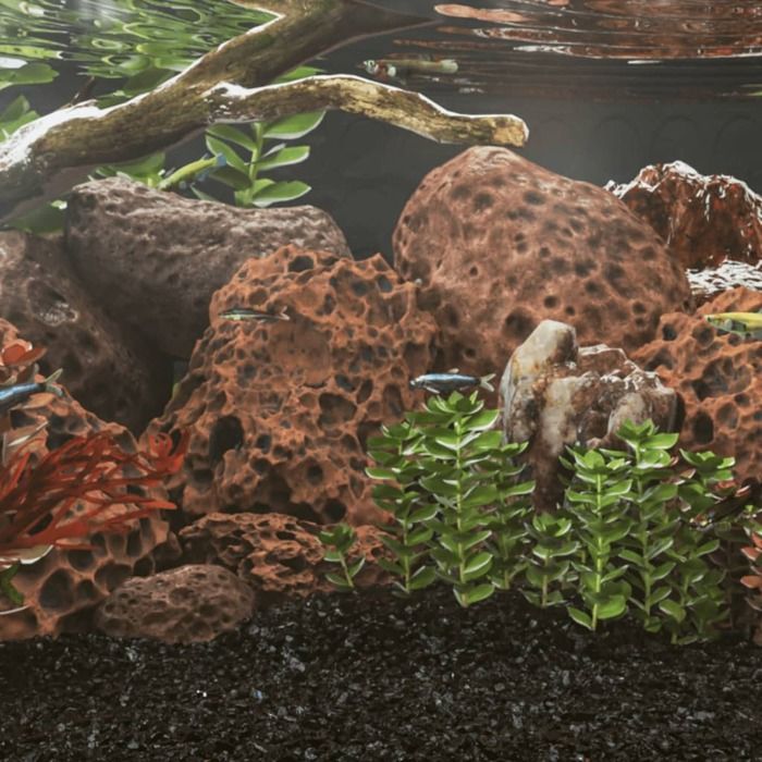 Substrat Volcanique - vidaXL - 10-30 cm - Rouge - 100% Naturel - Filtre Biologique Substrat Volcanique - vidaXL - 10-30 cm - Rouge - 100% Naturel - Filtre Biologique