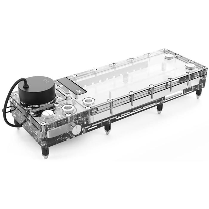 Réservoir watercooling – Alphacool – Core Flat – Kit Pompe + Réservoir – 360mm – Transparent