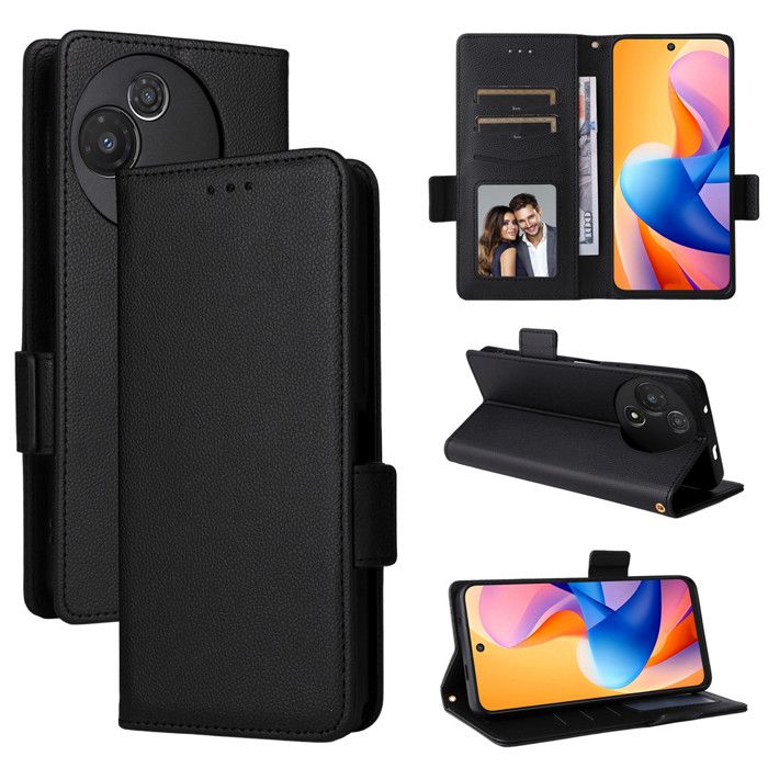Coque Complète Pour TCL 60R 5G – Avec Protecteur D'écran Verre Trempé 9H Et Support Anneau Magnétique