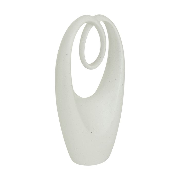 Eazy Living Objet Décoratif H43 cm Ilan Blanc