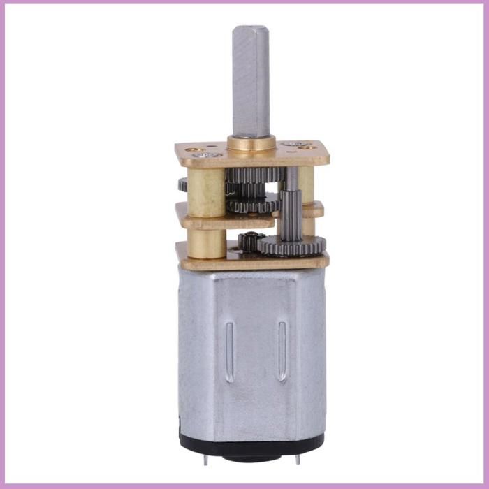 MOTEUR À ENGRENAGES métalliques 555 performance fiable et constante 12V