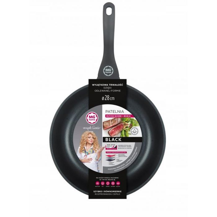 Poêle - Tefal - POÊLE NOIRE 28 CM - Aluminium - Anti-adhésif - Tous feux compatibles