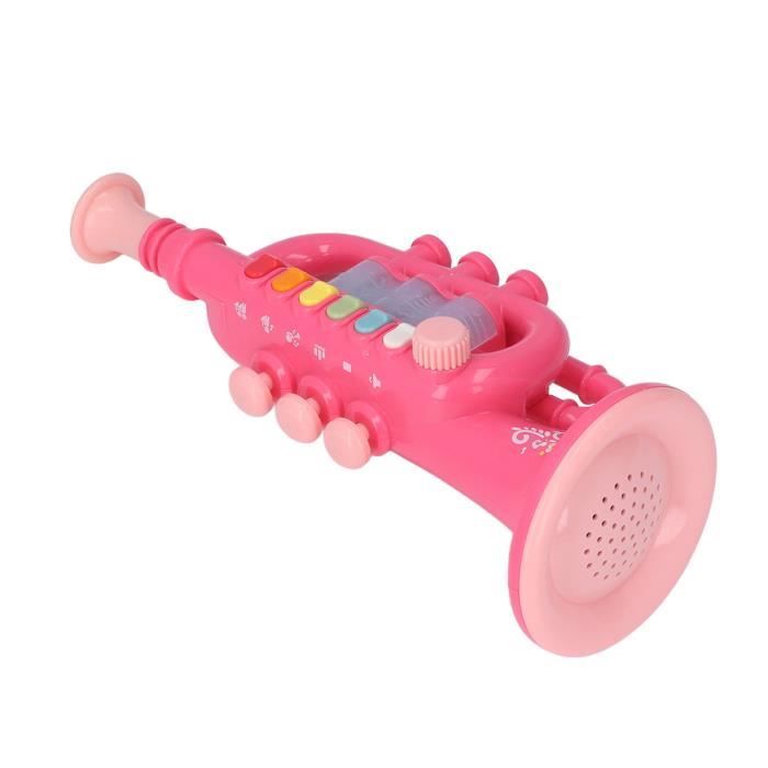 Saxophone Jouet Noël Lainiaoly Saxophone Jouet Enfant Doré - Instrument Musical Simulation 8 Touches, Sons Variés, Éducatif Pour Bébé Et Enfant