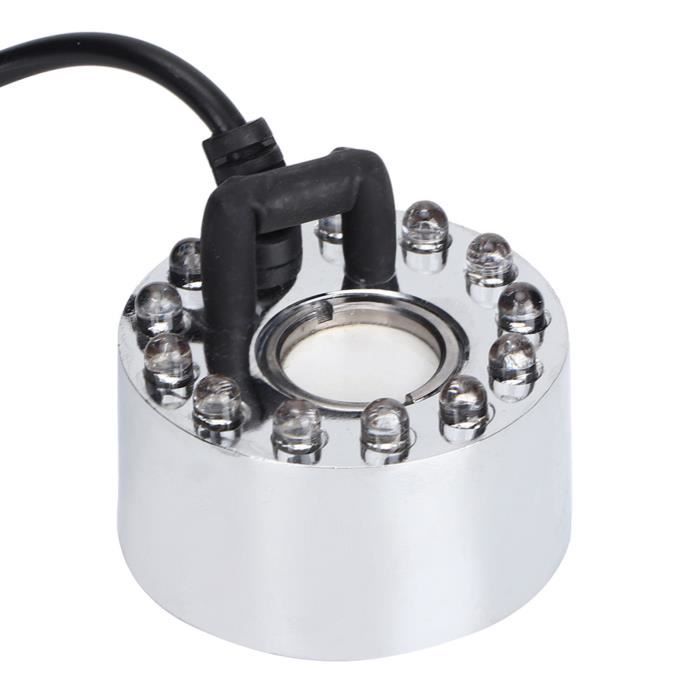 Brumisateur LED USB 5V - Effet Brume Et Lumières Colorées - Pour Aquarium, Fontaine, Décoration - Étanche