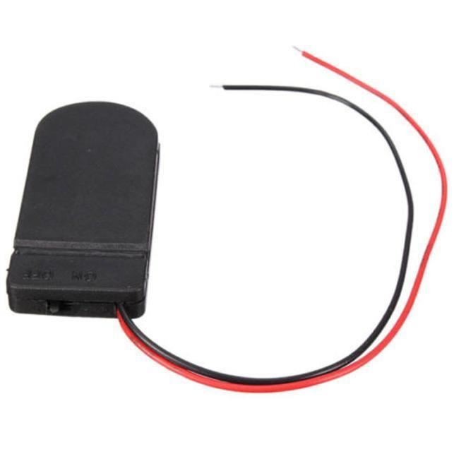 5 Supports Pour Piles CR2032 Avec Interrupteur ON/OFF - Design Compact, Pour Soudure, Projet DIY