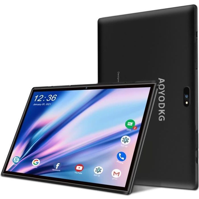 Tablette Tactile 4G LTE – Tablett – 10.1 Pouces – 3GB RAM – 32GB/128GB – Android 10.0