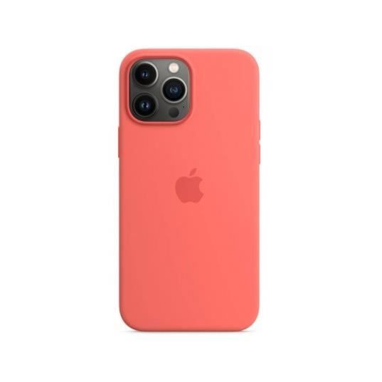 APPLE Coque en silicone avec MagSafe pour iPhone 13 Pro - Pink Pomelo