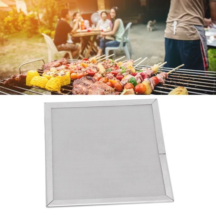Grille De Cuisson Carrée Pour Brasero En Acier-Acier Naturel-0-58x58 Cm-0-Acier Naturel | Leroy
