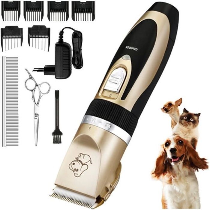 Tondeuse Chien Chat Omorc Tondeuse Animaux Electrique Sans Fil Rechargeable Cdiscount