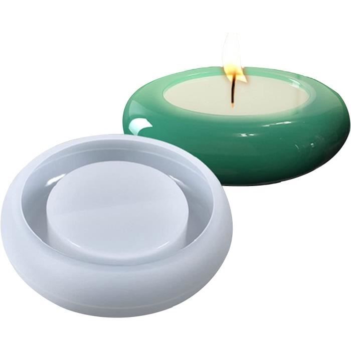 Moules à Bougie Silicone 3D Bubble Cube - Lot De 2 (Grand Et Petit) - Pour Cire, Savon, Chocolat