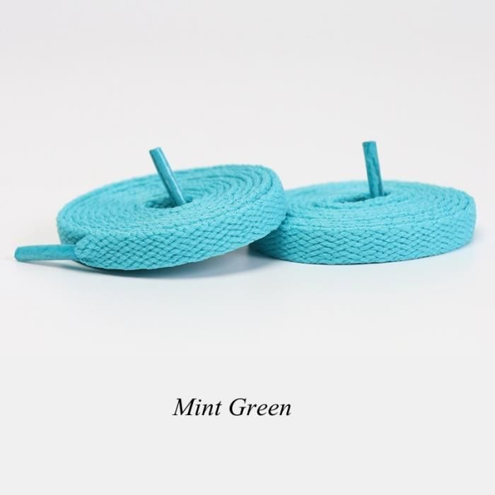 BESTonZON 12paires Lacets Plats Pour Baskets Colorés à