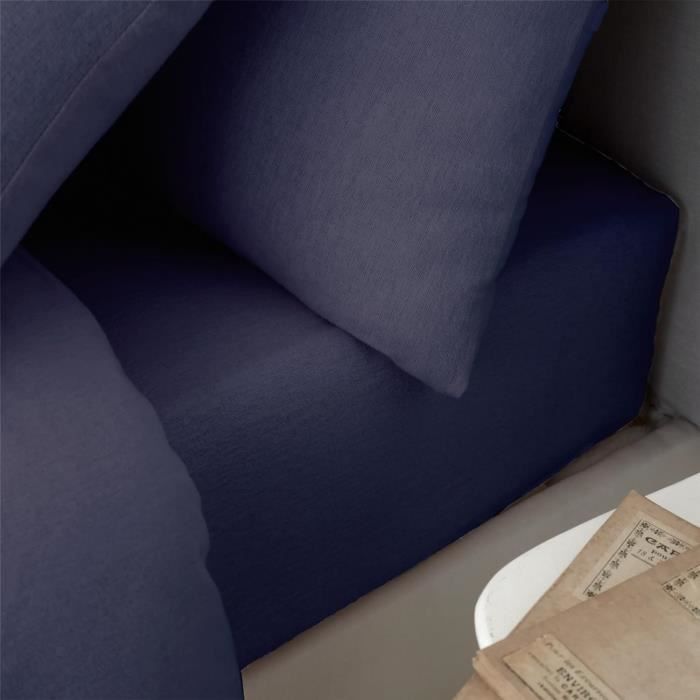 Parure De Lit En Flanelle 100 % Coton Brossé Doux