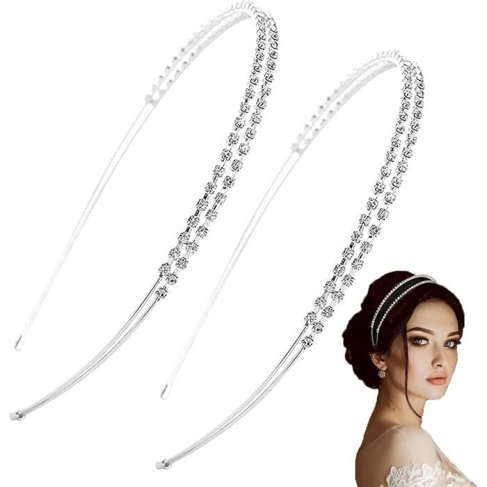 Bandeau Étoiles Strass Couronne Halo - Diadème Déesse Mariage Fête Costume Femme Fille