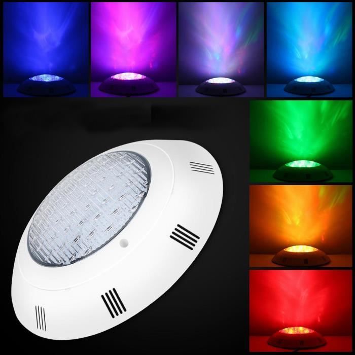 RGB LED sous l'eau Lumière Coloré Lampe Piscine Télécommande spa piscine TYZ
