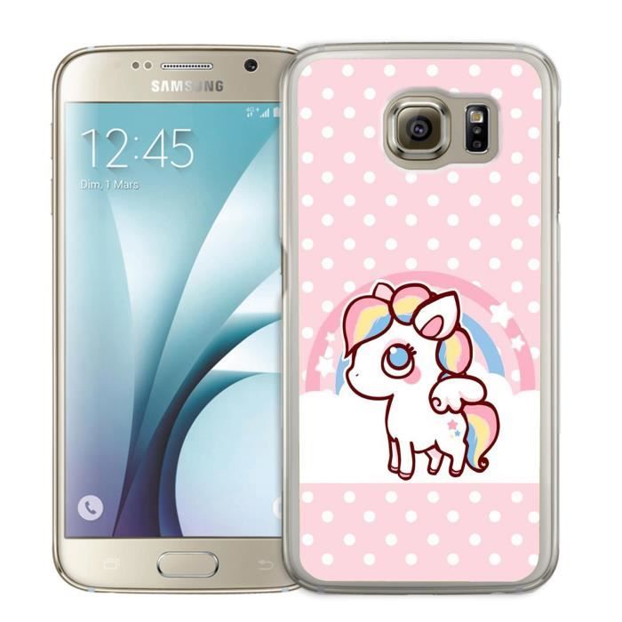 بيبا وجورج coque samsung galaxy s7 licorne