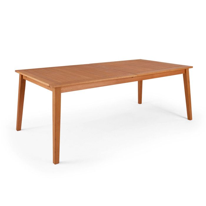Table De Jardin Extensible En Bois Eucalyptus Fsc Longueur De 200