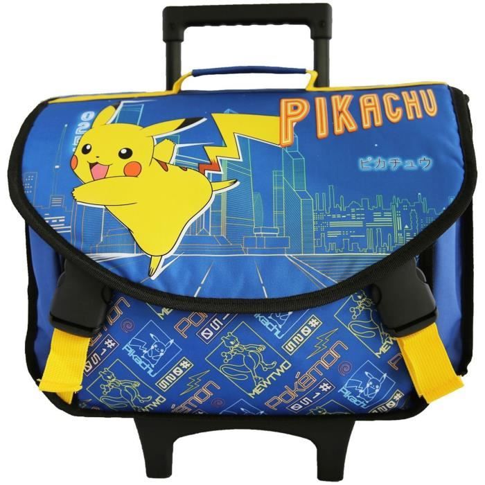 Cartable pikachu a on sale roulette