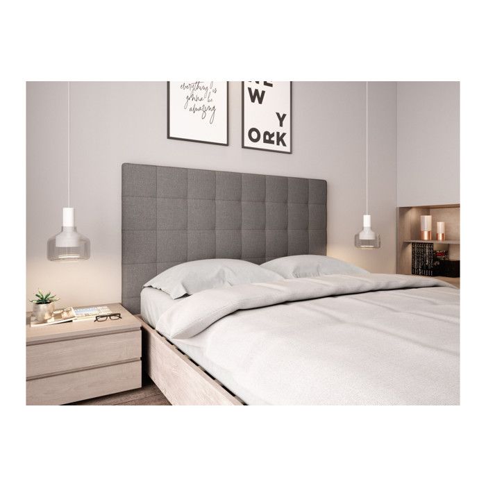 Artisan Il Ajoute Des Tissu Au Meuble Tete De Lit En Tissu Grise Megan 140 Cm Achat Vente Tete De Lit Tete De Lit Megan Grise 140cm Cdiscount
