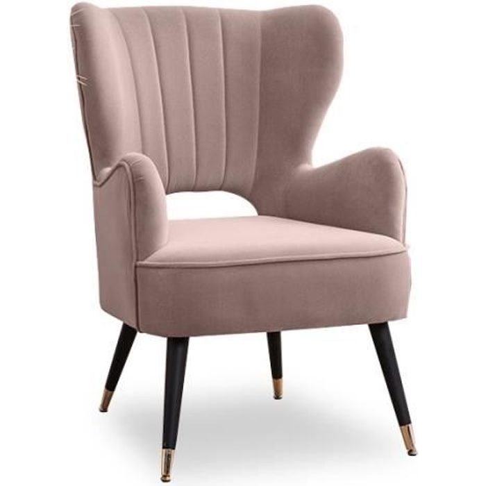 fauteuil design meubler design trendy - taupe - intérieur - tissu - avec accoudoirs - elégance - chic