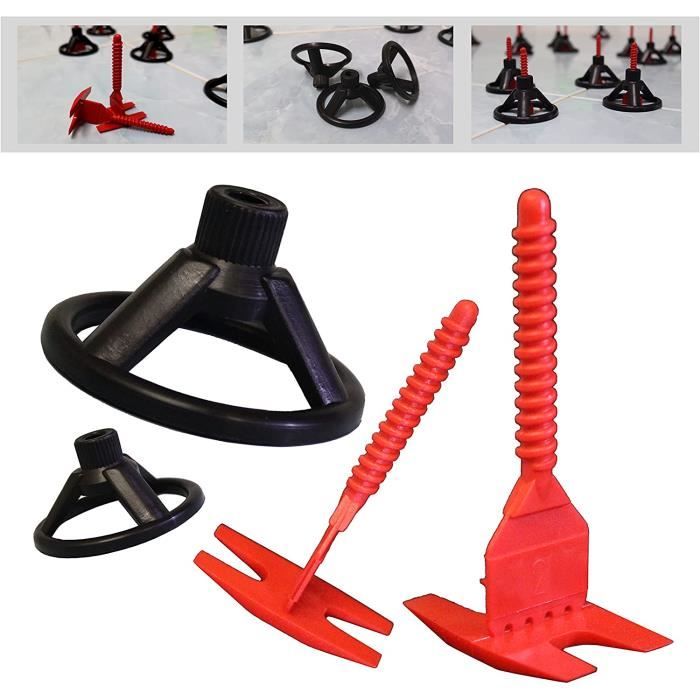 Système De Nivellement De Carreaux LSPC-2-SET, Kit De 201 pièces No Nonsense | Outil De Carrelage | FR