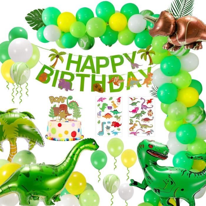 Jungle Joy Zoo Animaux Anniversaire Bannières Décorations Ballons Fêtes Fournitures
